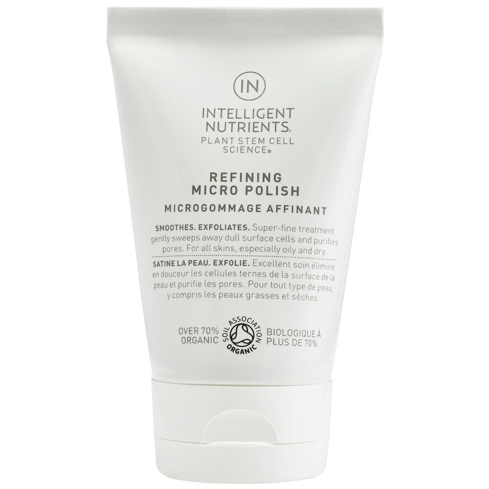 INTELLIGENT NUTRIENTS Plant Stem Cell Science REFINING MICRO POLISH Anti Aging